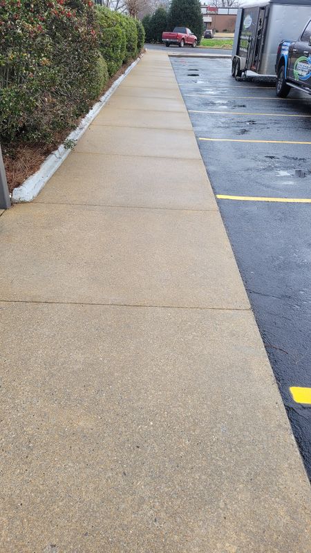 Driveway and Sidewalk Cleaning