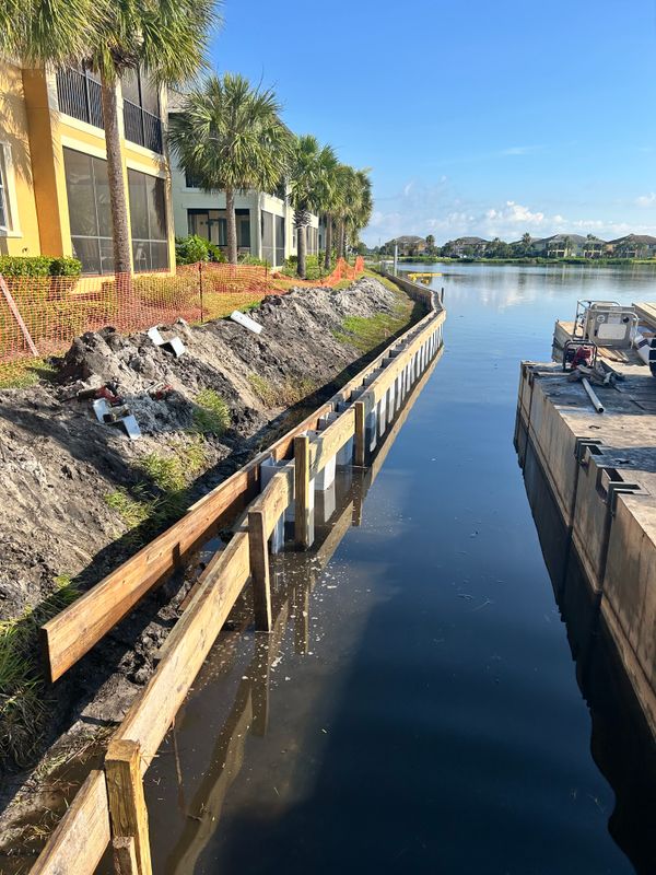 Seawall/ Retaining wall