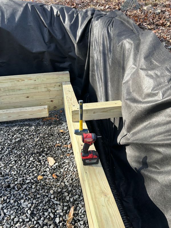 Outdoor French Drains