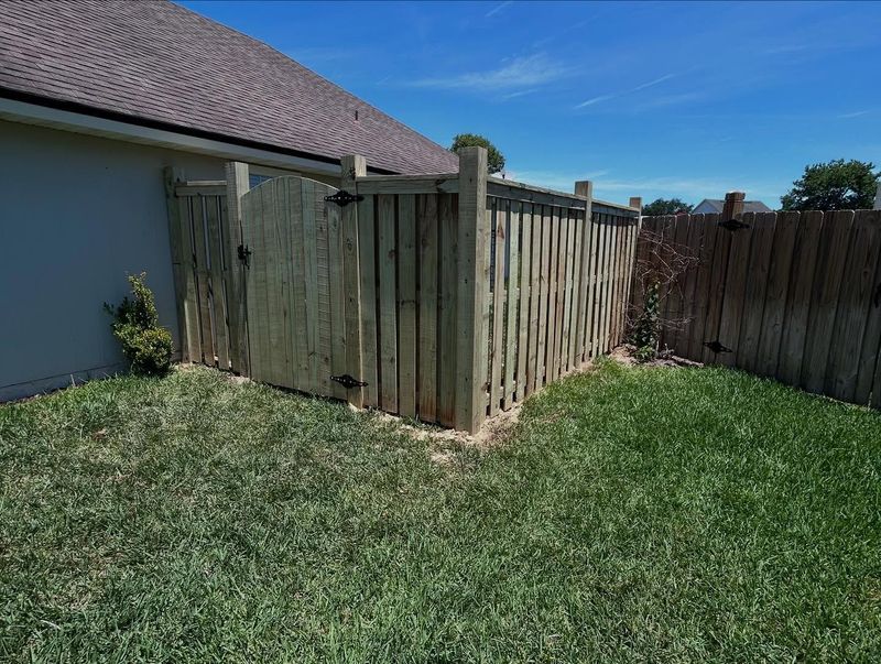Wood Fence Installation