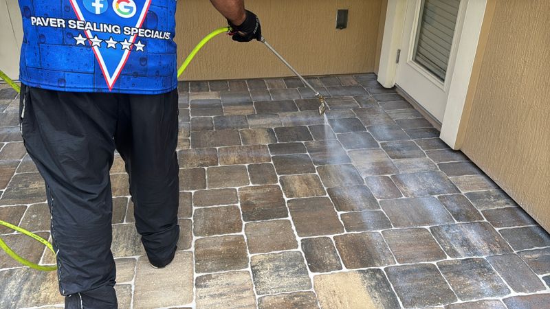 Paver Sealing gallery