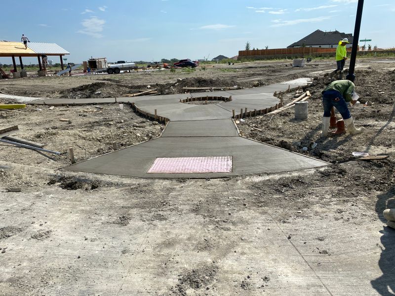 Concrete Walkway