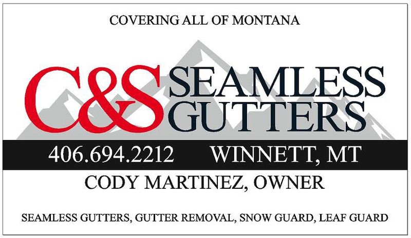 Seamless gutters, snow stops, leaf guards.