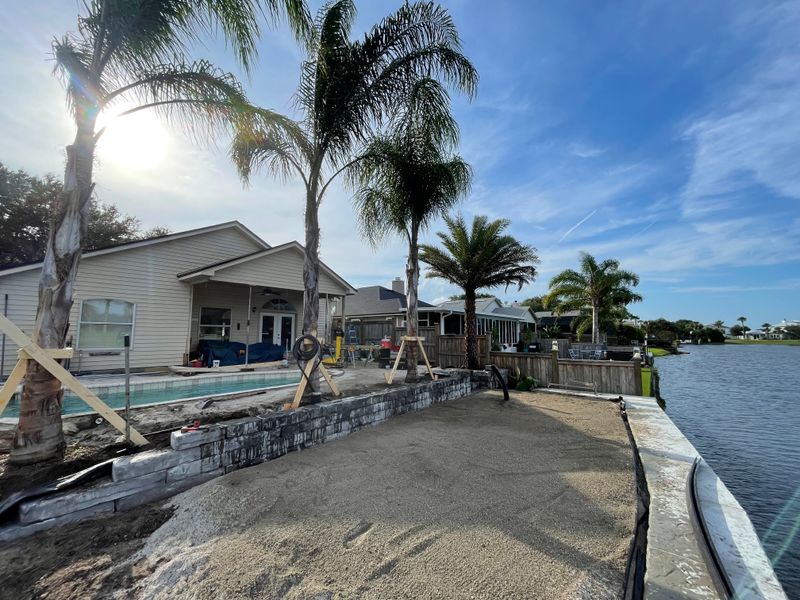 Retaining Wall Construction