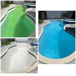 Pool Draining and Drain Cleaning