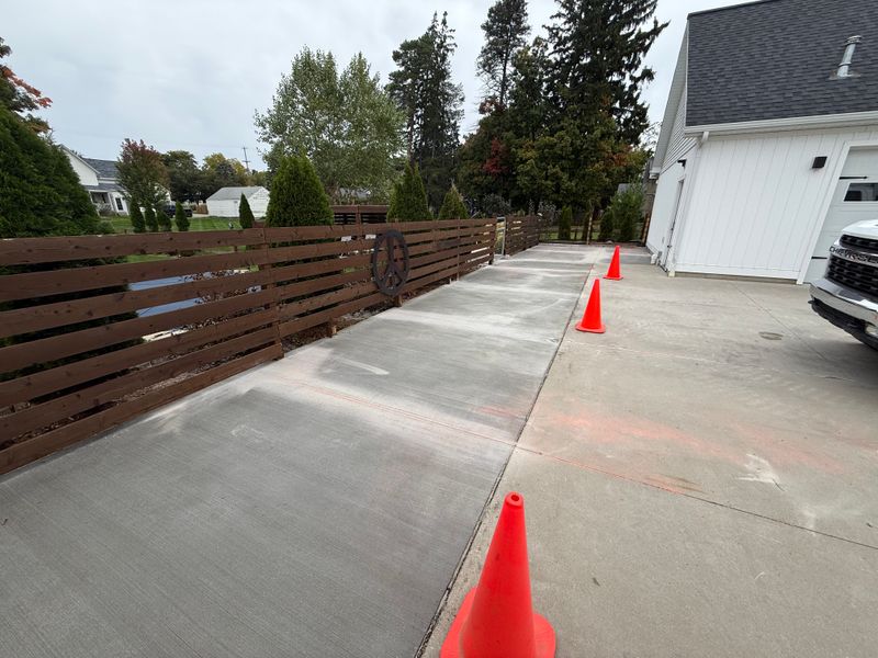 Concrete Walkway