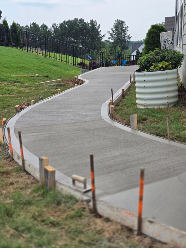 Sidewalk Installation