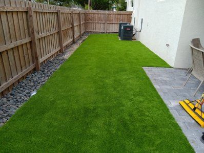 Residential Artificial Turf Installation