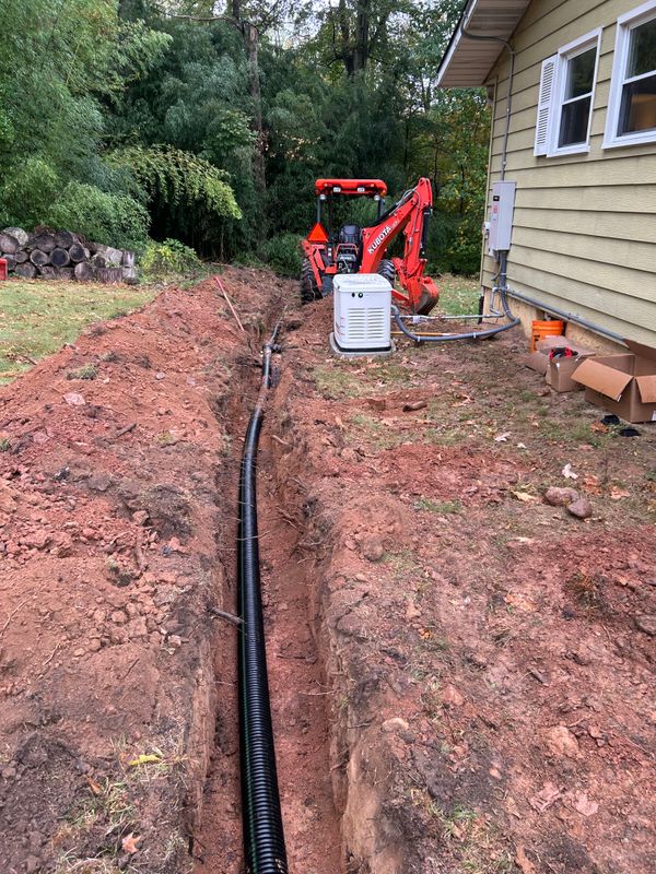 Outdoor French Drains