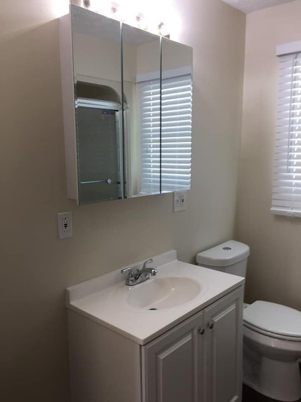 Barboursville Bliss: Transformative Bathroom Facelift by Jeff Adkins Painting
