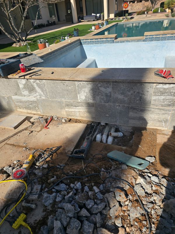 Pool Deck Paving