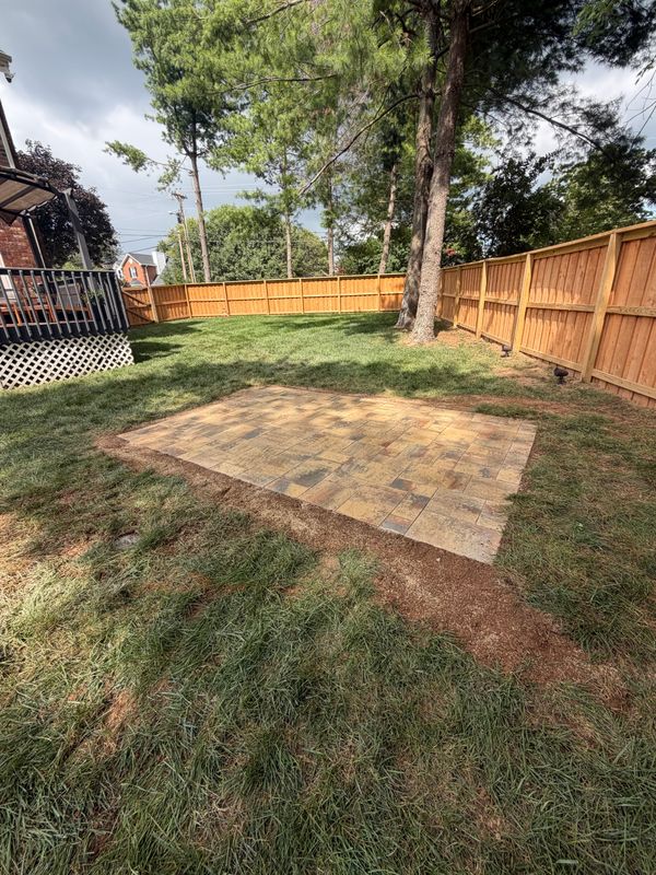 Transforming Spaces: UPscape's Stunning Patio Installation and Lawn Renewal
