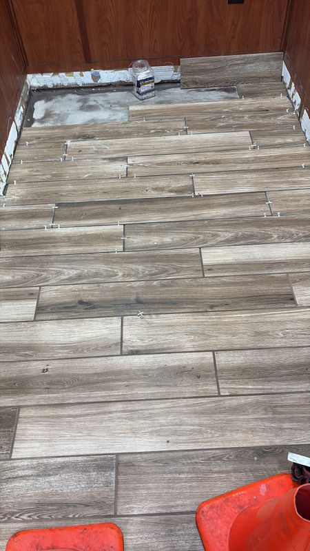 Kitchen Counter Tiling
