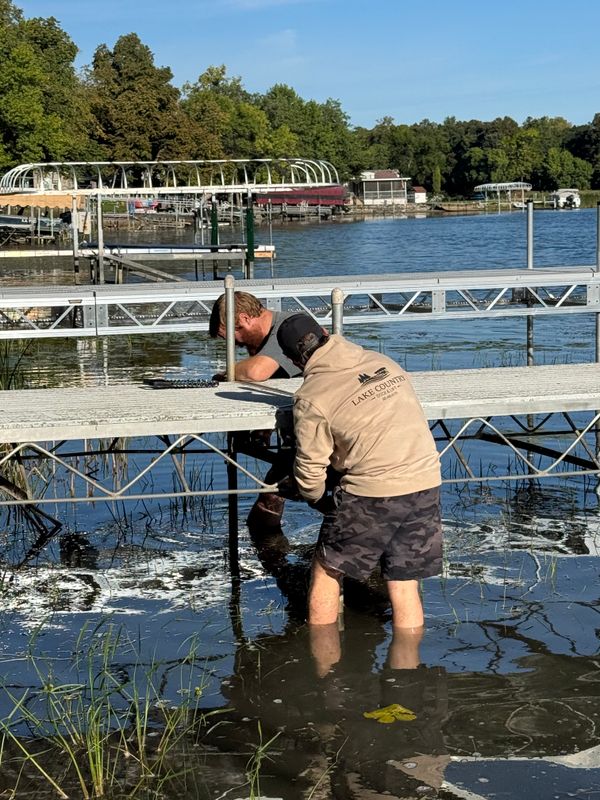 Dock Repairs & Adjustments