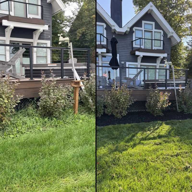 Mulch and Rock Installation gallery