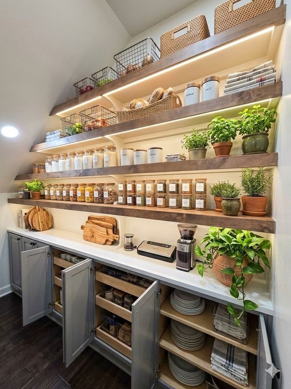 Elegant Pantry Transformation: Maximizing Space and Style in Tyrone