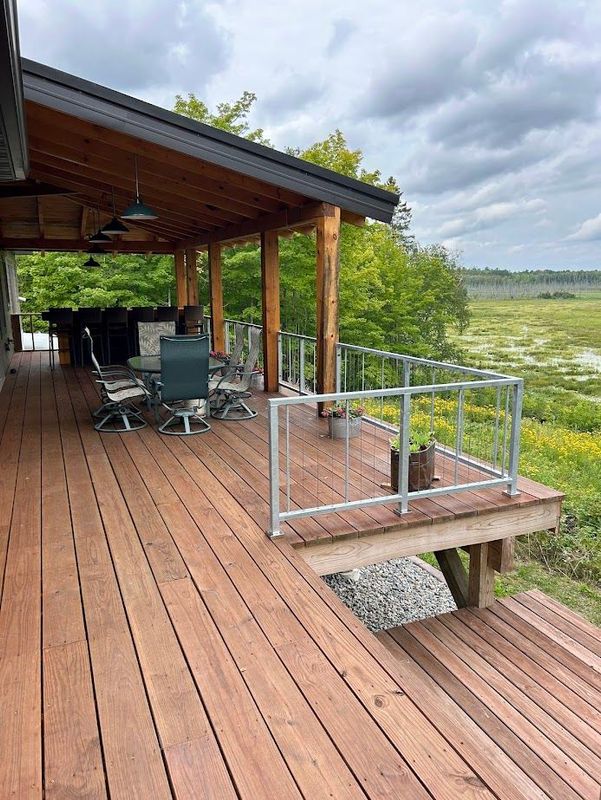Stunning Covered Deck Transformation in Grand Rapids