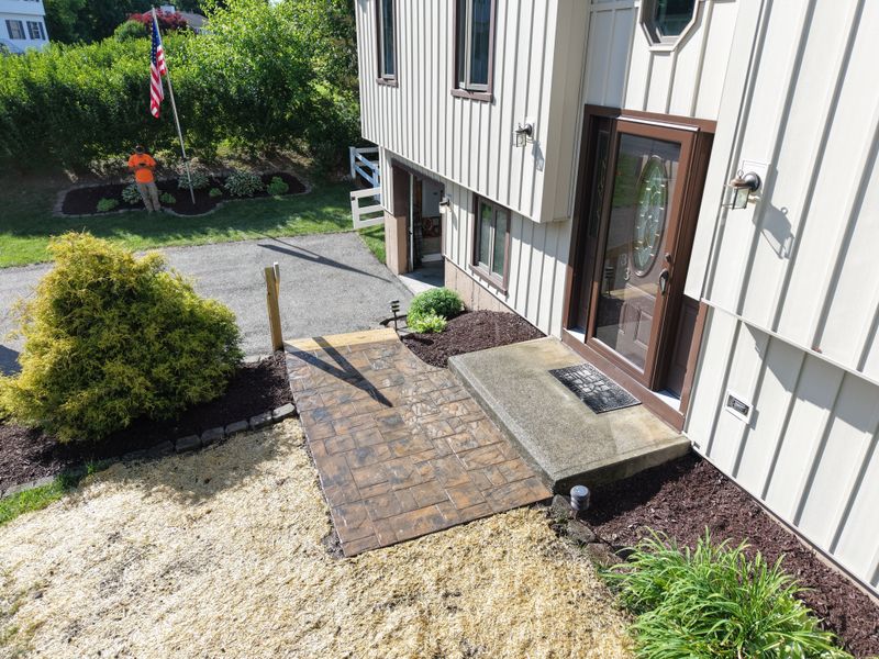 Landscaping installation