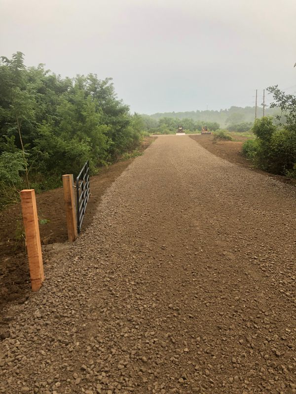 Road Bed/Driveway Installation