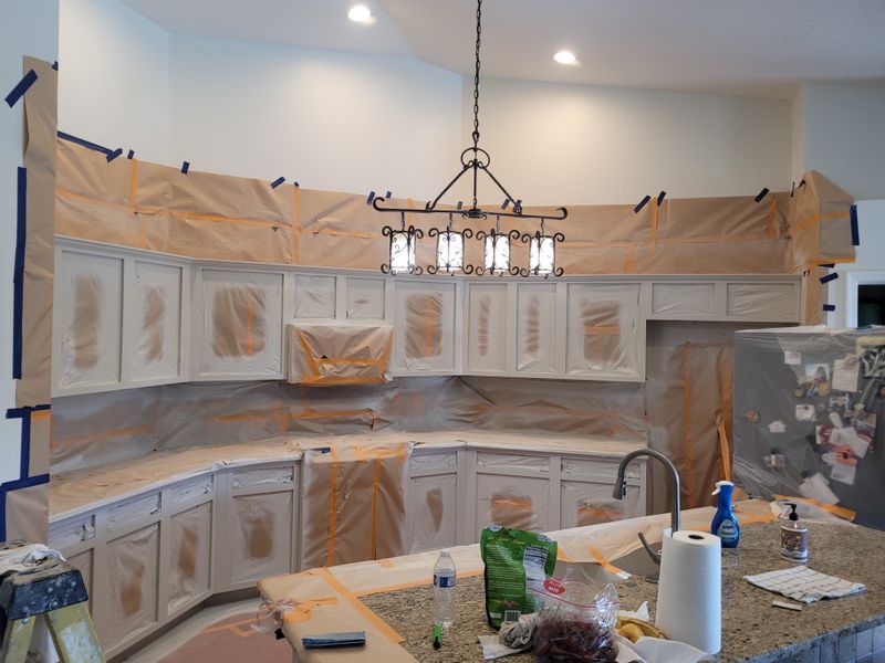Kitchen Cabinet Repainting