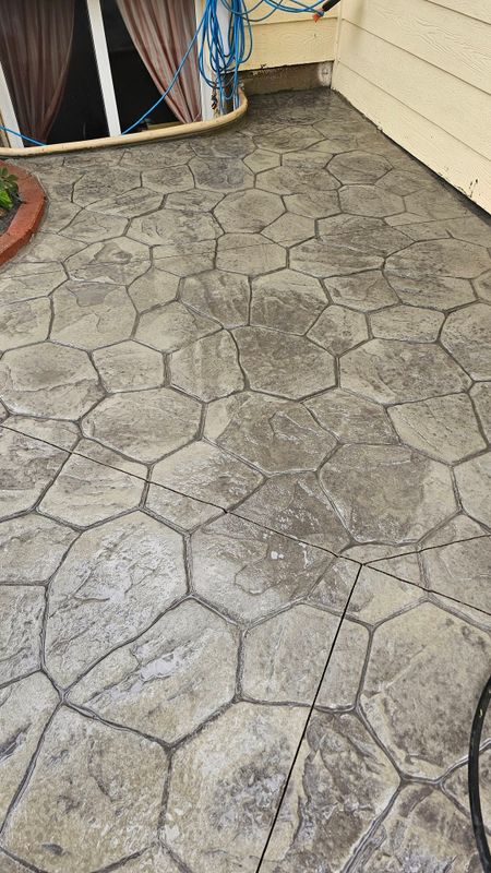 Stamped Concrete Installation