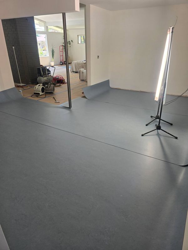 Blue marmoleum. Great day.
Truly blessed to have the experience to work with this stuff.