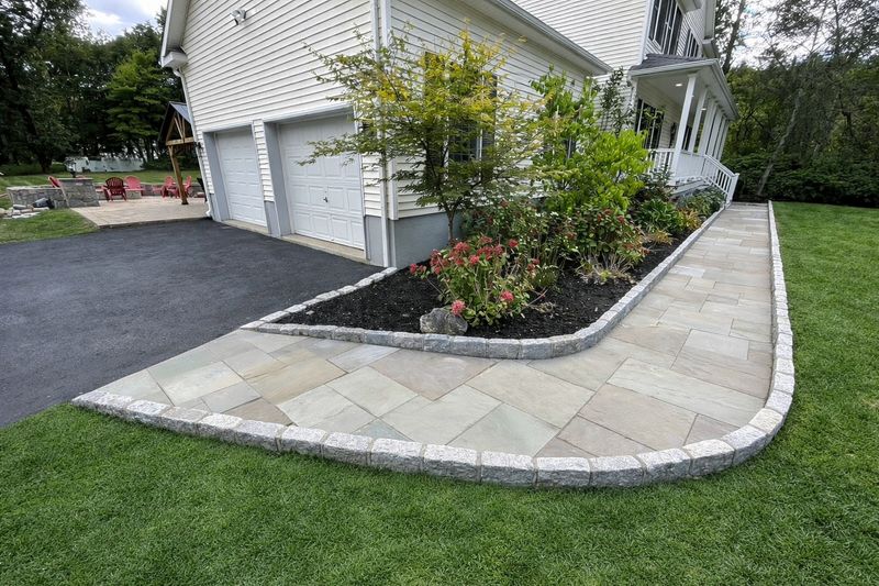 Landscaping installation