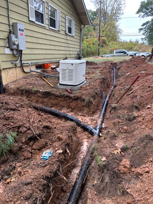 Outdoor French Drains