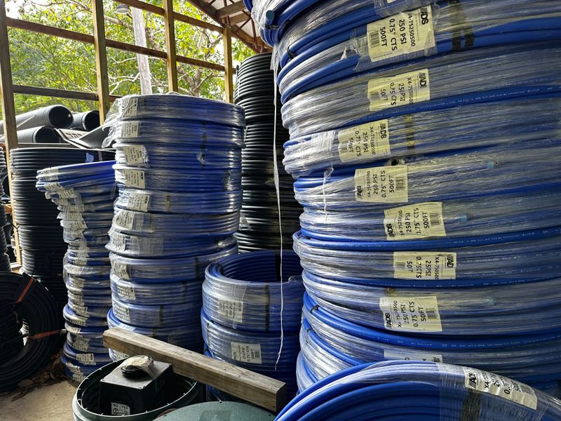 HDPE Waterline and Fittings