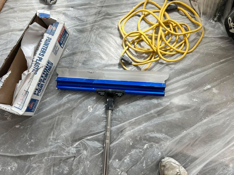 Sheetrock repairs