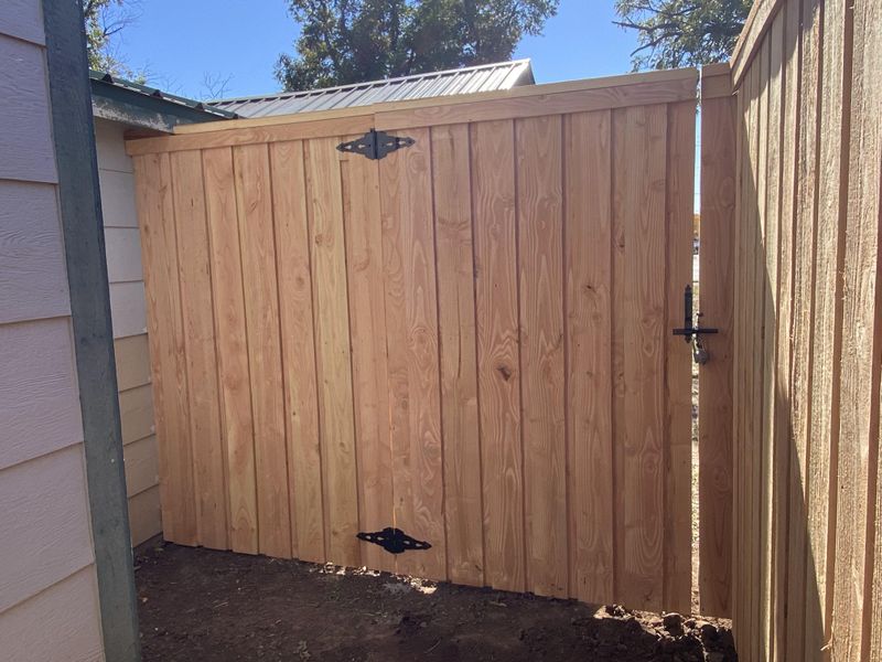 Wood Fencing