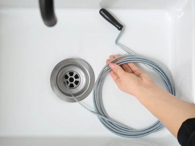 Snaking Kitchen Sink