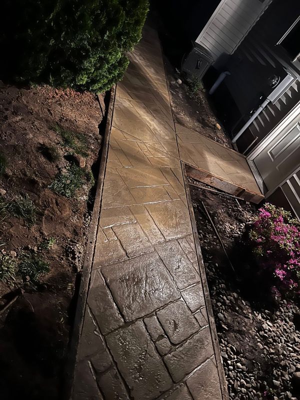 Sidewalk Installation