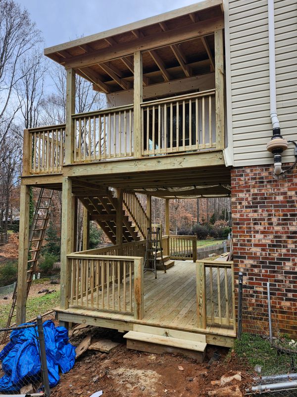 Custom Deck Construction
