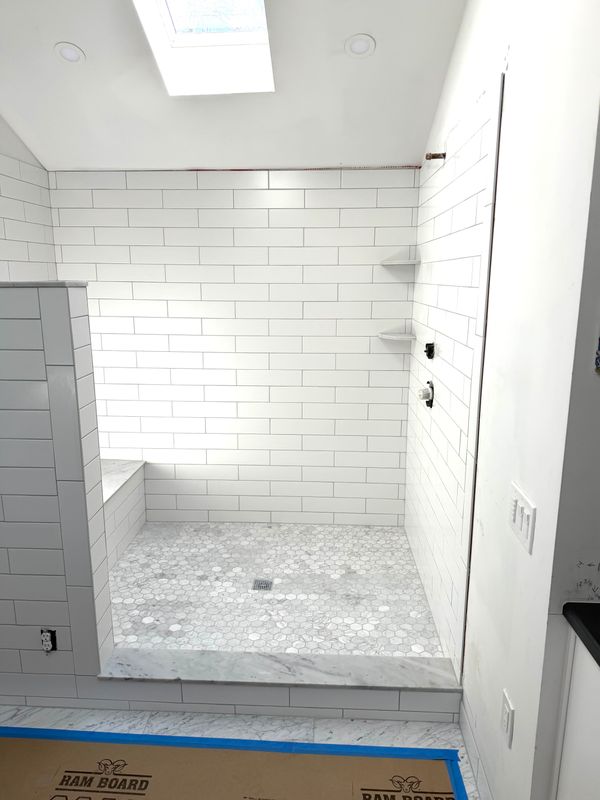 Shower remodel 3