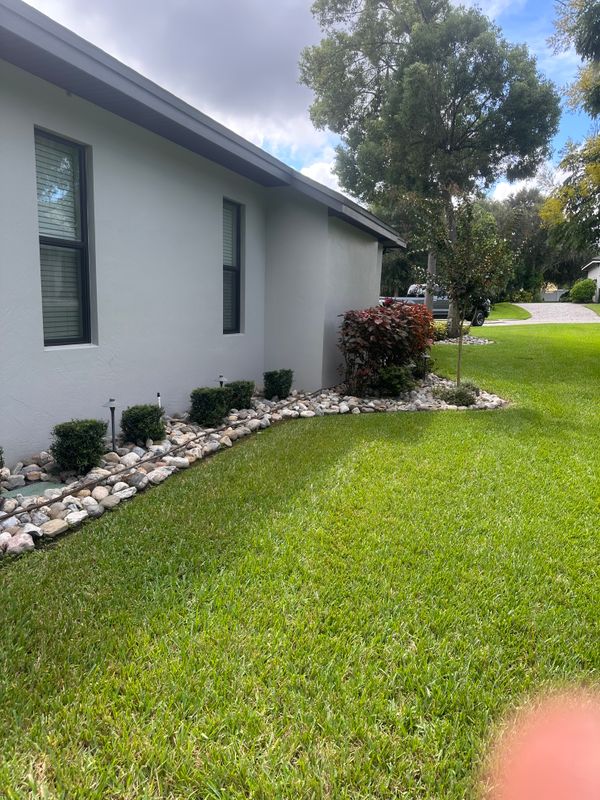 Mulch/Rock Installation