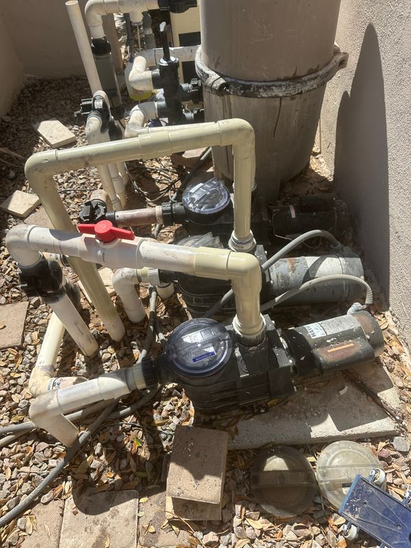 Swimming pool equipment repair