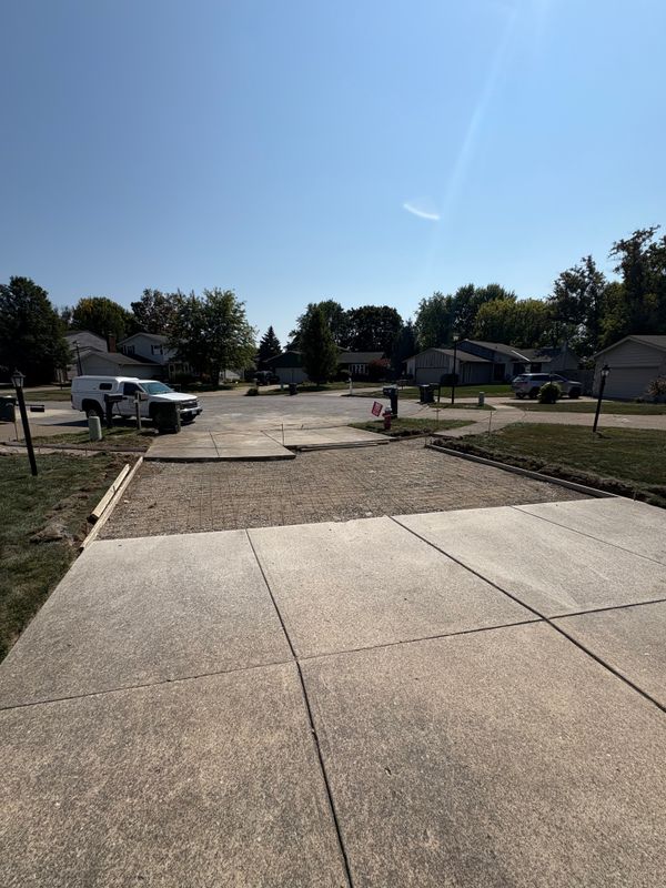 Driveway tear out and replacement