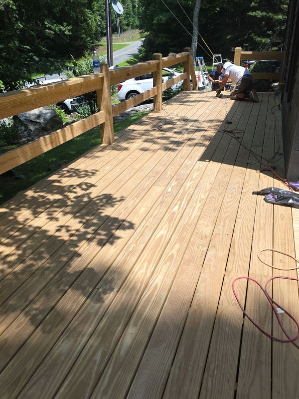 Deck Staining