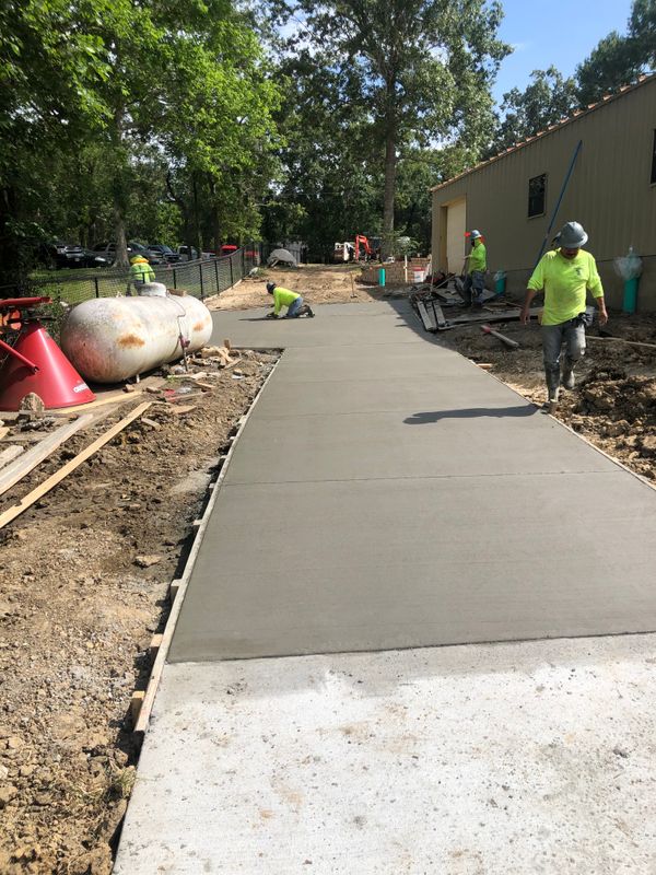 Concrete installation and repairs