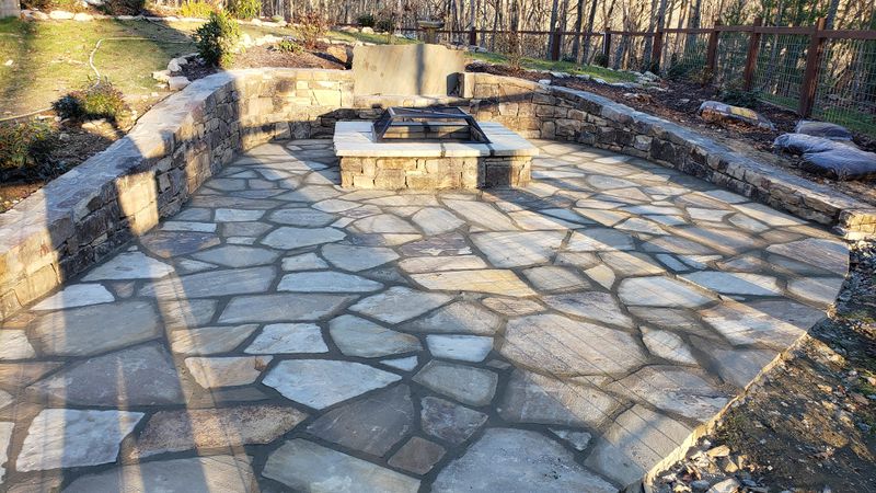 flagstone stone work