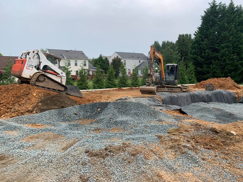 Excavating 