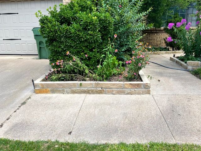 Flowerbed Installation