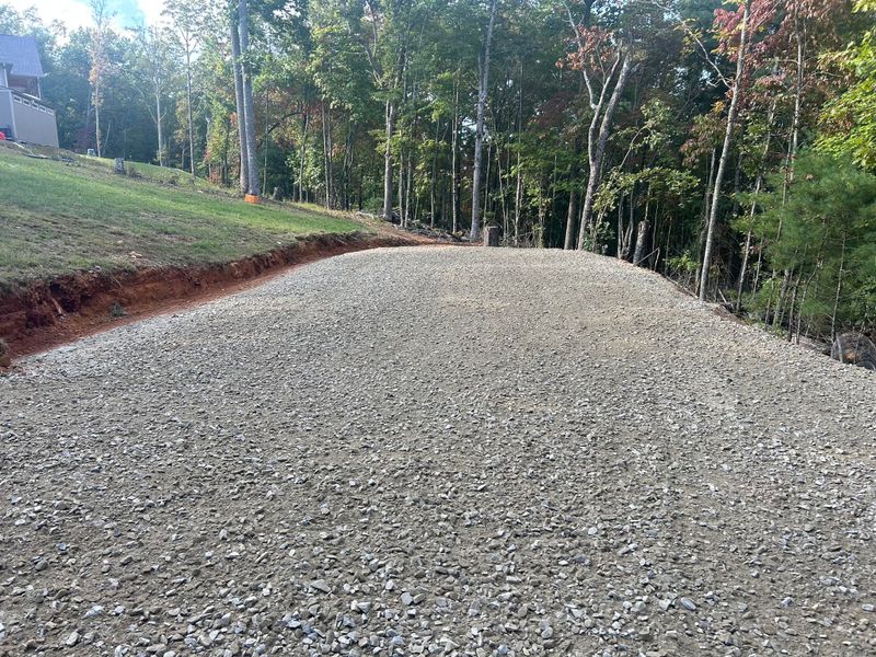 Gravel Driveway Laying