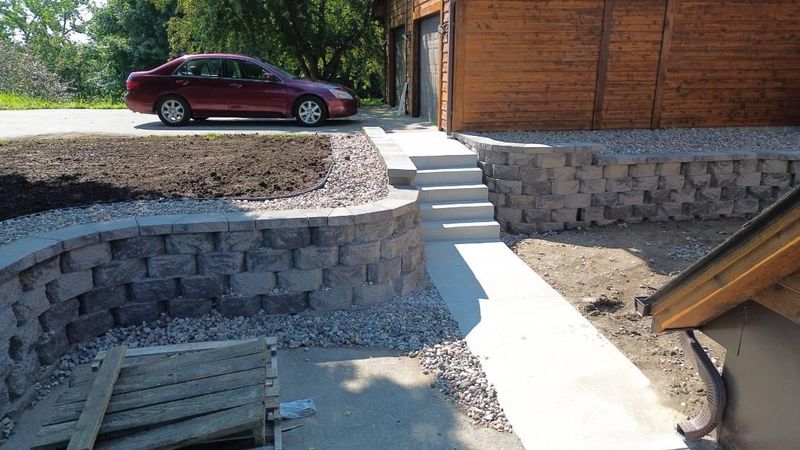 Retaining Wall Construction