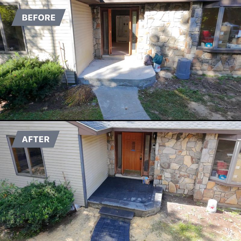 Holmes NY Walkway Transformation: Elevate Your Curb Appeal with Stunning Hardscape Design