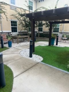 Court Yard Clean Up