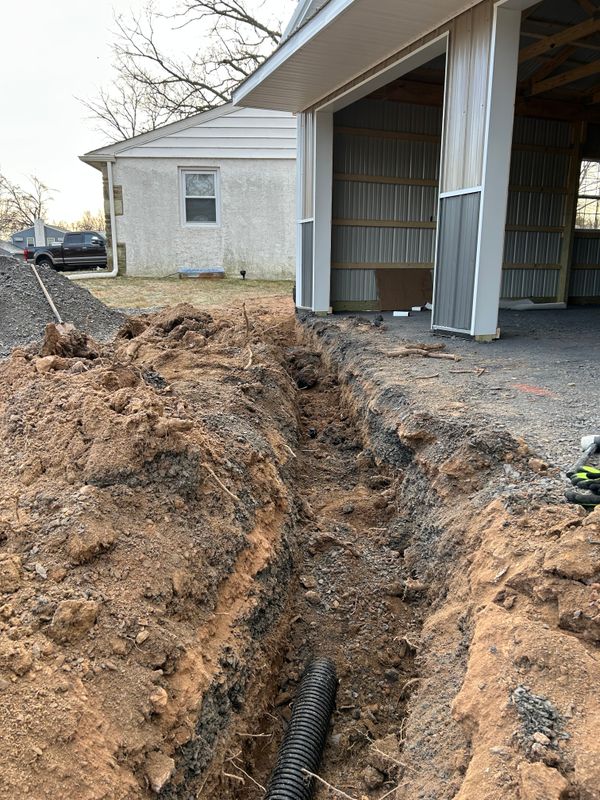 Outdoor French Drains