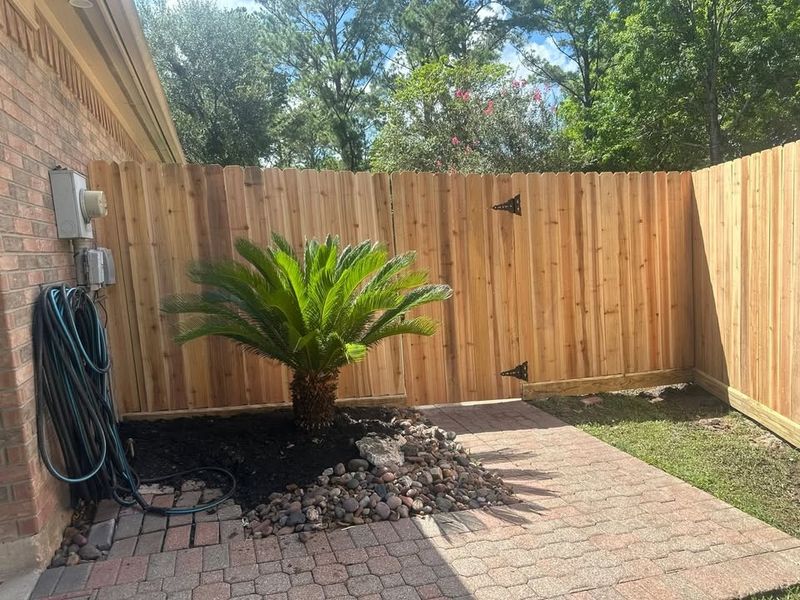 Wood Fence Installation