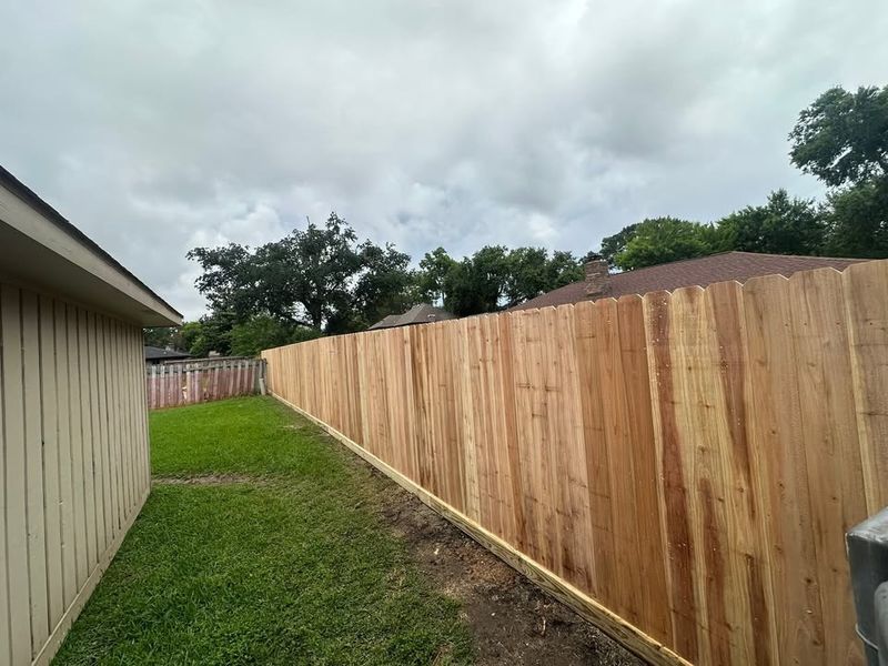 Wood Fence Installation